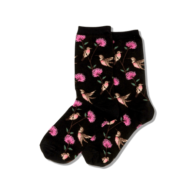 Women's Hummingbirds Crew Socks