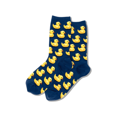 Women's Rubber Ducks Crew Socks