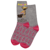 HOTSOX Women's Lets Fiesta Crew Socks