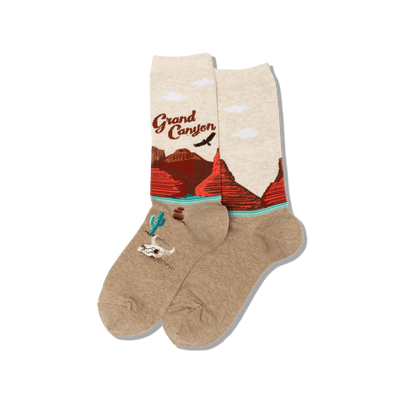 Women's Grand Canyon Crew Socks