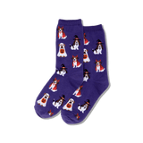 Women's Costume Dogs Crew Socks