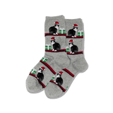 Women's Christmas Cats Crew Socks thumbnail