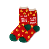 Women's All The Jingle Ladies Socks thumbnail
