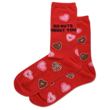 HOTSOX Women's Do-Nuts About You Crew Socks thumbnail