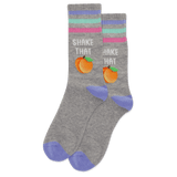 HOTSOX Women's Shake That Peach Crew Socks