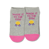 HOTSOX Women's Made it to the Gym Ankle Socks