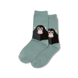 HOTSOX Kid's Monkey Crew Socks