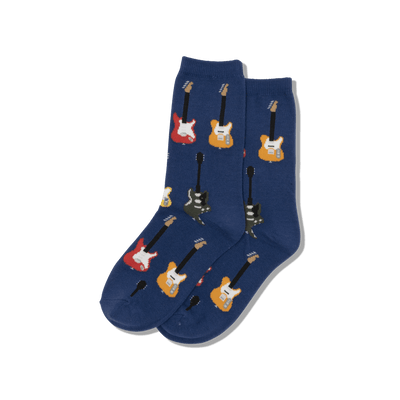 HOTSOX Kid's Guitars Crew Socks