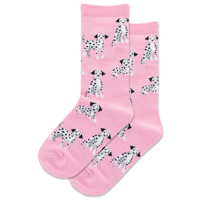 HOTSOX Kid's Dalmatian Crew Socks
