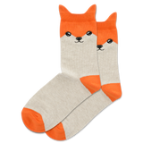 HOTSOX Kid's Fox Crew Socks
