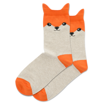 HOTSOX Kid's Fox Crew Socks