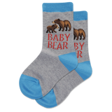HOTSOX Kid's Baby Bear Crew Socks thumbnail