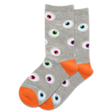HOTSOX Kid's Eyeballs Crew Socks
