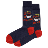HOTSOX Men's Rise And Grind Crew Socks