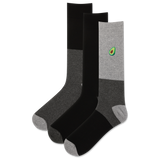 HOTSOX Men's Embroidered Avocado Crew Sock 3 Pair Pack