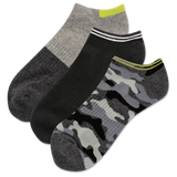 HOTSOX Men's Camouflage Low Cut 3 Pack Socks