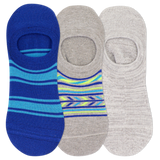 HOTSOX Men's Geo Stripes Liner Sock