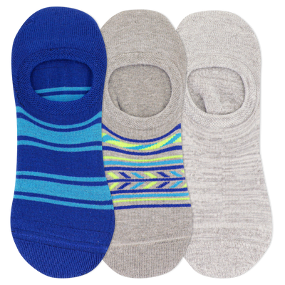 HOTSOX Men's Geo Stripes Liner Sock