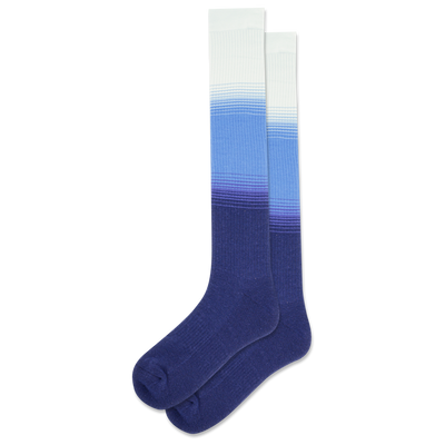 HOTSOX Men's Knit Dip Dye Compression Over the Calf Sock