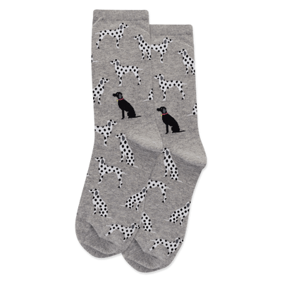 HOTSOX Women's Dalmatians Crew Socks