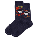 HOTSOX Women's Rise And Grind Crew Socks