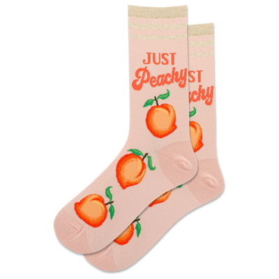 HOTSOX Women's Just Peachy Crew Sock