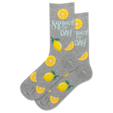 HOTSOX Women's Squeeze the Day Crew Sock