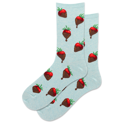 HOTSOX Women's Chocolate Covered Strawberry Sock