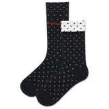 HOTSOX Women's Double Dot Turn Cuff Socks