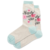 HOTSOX Women's Happily Ever After Crew Socks