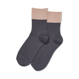 HOTSOX Women's Colorblock Metallic Anklet Socks thumbnail