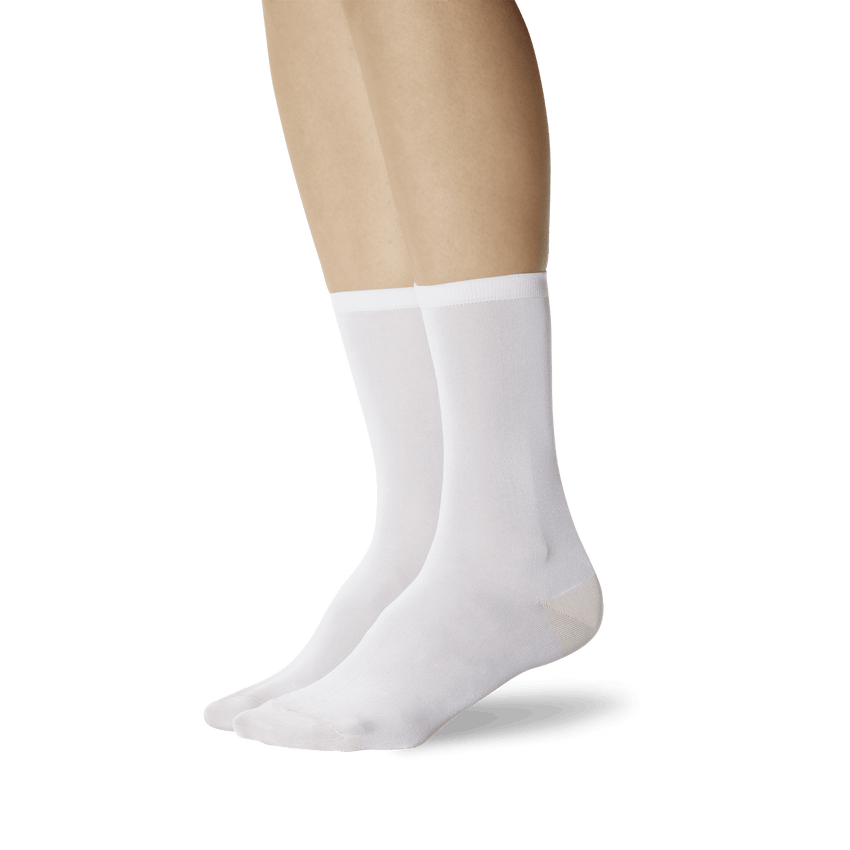HOTSOX Women's Contrast Heel and Toe Socks