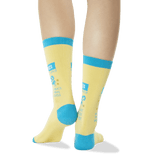 Women's Aries Zodiac Socks in Mustard thumbnail
